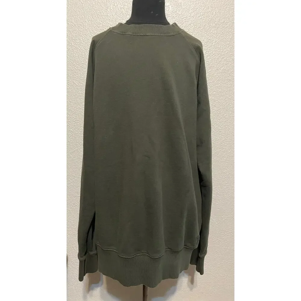 Realm & Empire Sweater Men's‎ Large All Green